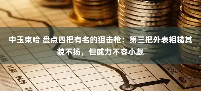 中玉束哈 盘点四把有名的狙击枪：第三把外表粗糙其貌不扬，但威力不容小觑