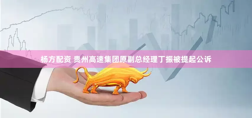 杨方配资 贵州高速集团原副总经理丁振被提起公诉
