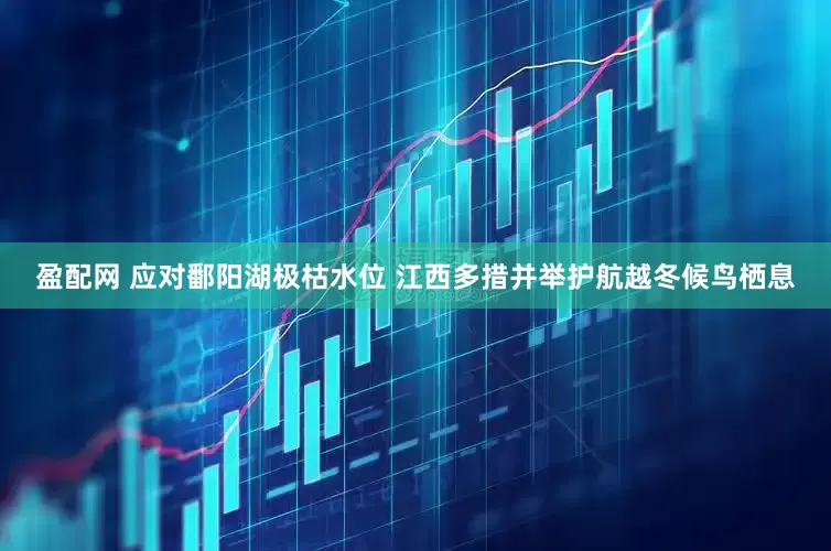 盈配网 应对鄱阳湖极枯水位 江西多措并举护航越冬候鸟栖息